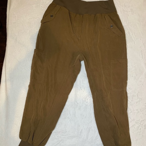Anthropologie Maeve Women's Cicerone Jogger Pants Elastic Waist‎ Pull-On L - Picture 3 of 8